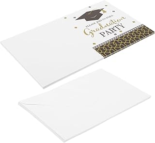 Cabilock 8pcs Graduation Party Invitation Cards