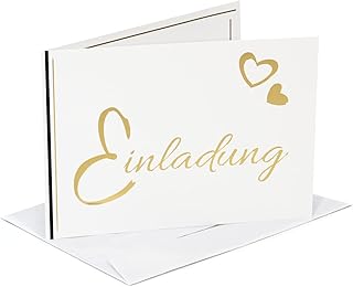 Gold Embossed Invitation Cards