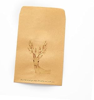 FOYTOKI Retro Envelope Kraft Paper Set