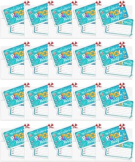 20PCS Pool Party Invitations with Envelopes