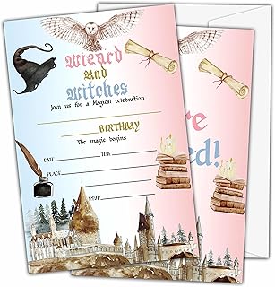 Wizard Birthday Invitations