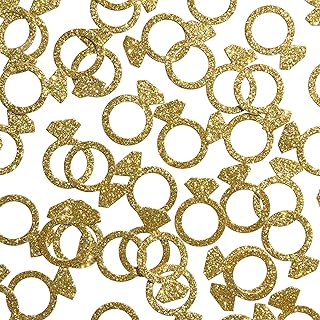 50 Gold Engagement Ring Confetti