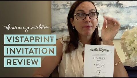 VistaPrint: Affordable, Professional Custom Invitations for Every Event
